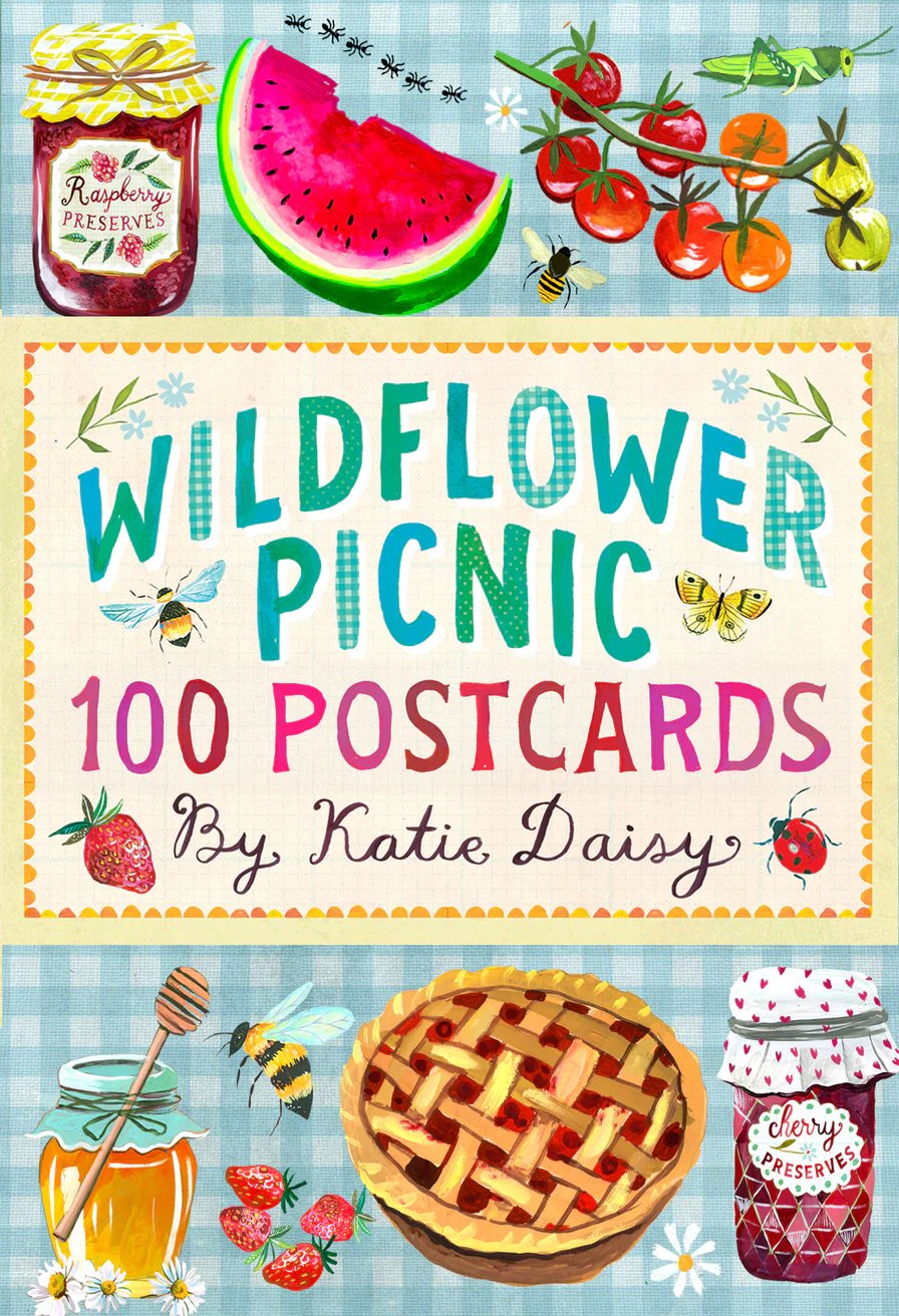 Wildflower Picnic Postcards - 100 Postcards (Postcard Book or Pack)