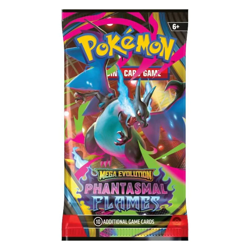 Pokemon Mega Evolution Phantasmal Flames Booster