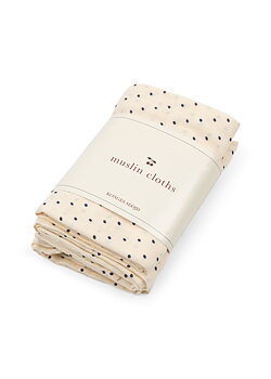 3 PACK MUSLIN CLOTH estate dot