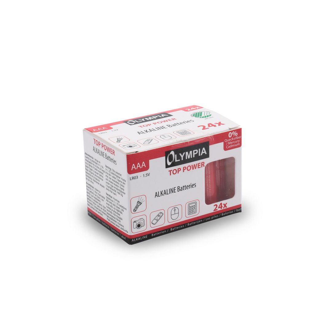 Batteri OLYMPIA AAA 24/fp - 2