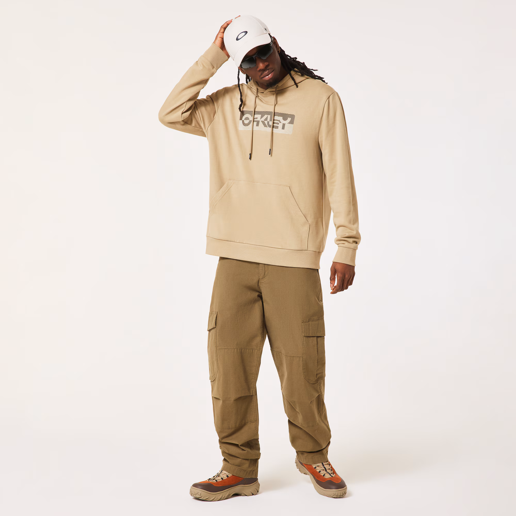 Oakley hoodie Duality B1B 2.0 pebble - 3