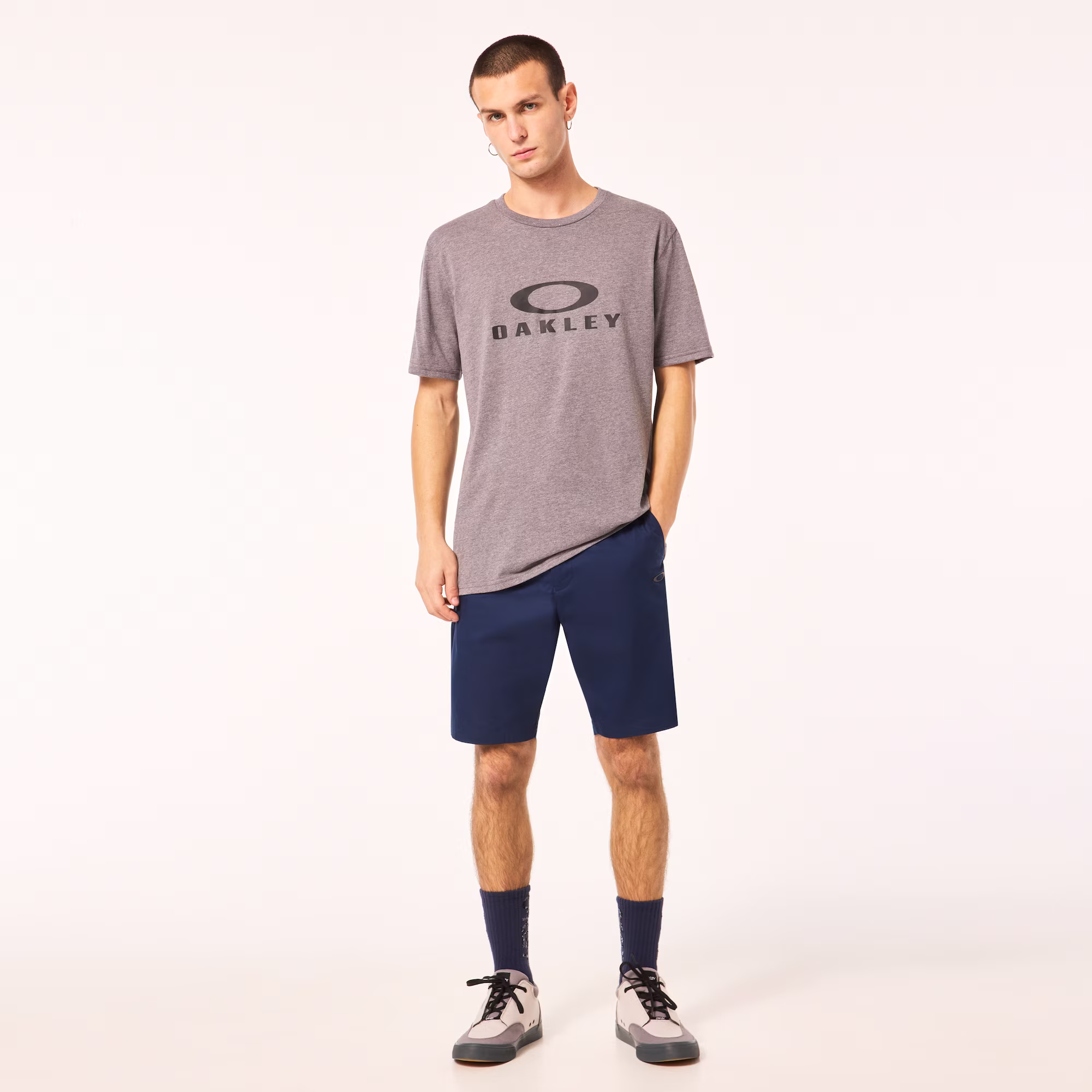 Oakley t-shirt bark 2.0 new athletic grey - 2