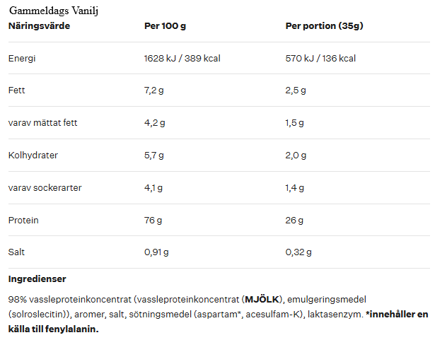 Vassle & Kreatin - 900g - 10