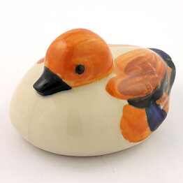 Timo Sarvimäki (1973) Rounded Bird with Hand-Painted Decor 13/8 cm