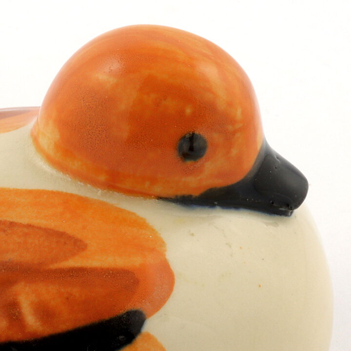 Timo Sarvimäki (1973) Rounded Bird with Hand-Painted Decor 13/8 cm