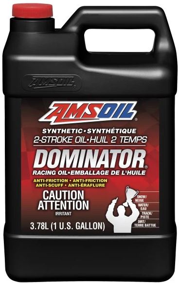  AMSOIL DOMINATOR® 100% Synthetic 2-Stroke Racing Oil 1 qt  0,946 Liter   TDRQT-EA - 6