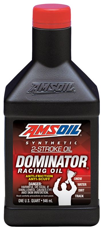  AMSOIL DOMINATOR® 100% Synthetic 2-Stroke Racing Oil 1 qt  0,946 Liter   TDRQT-EA