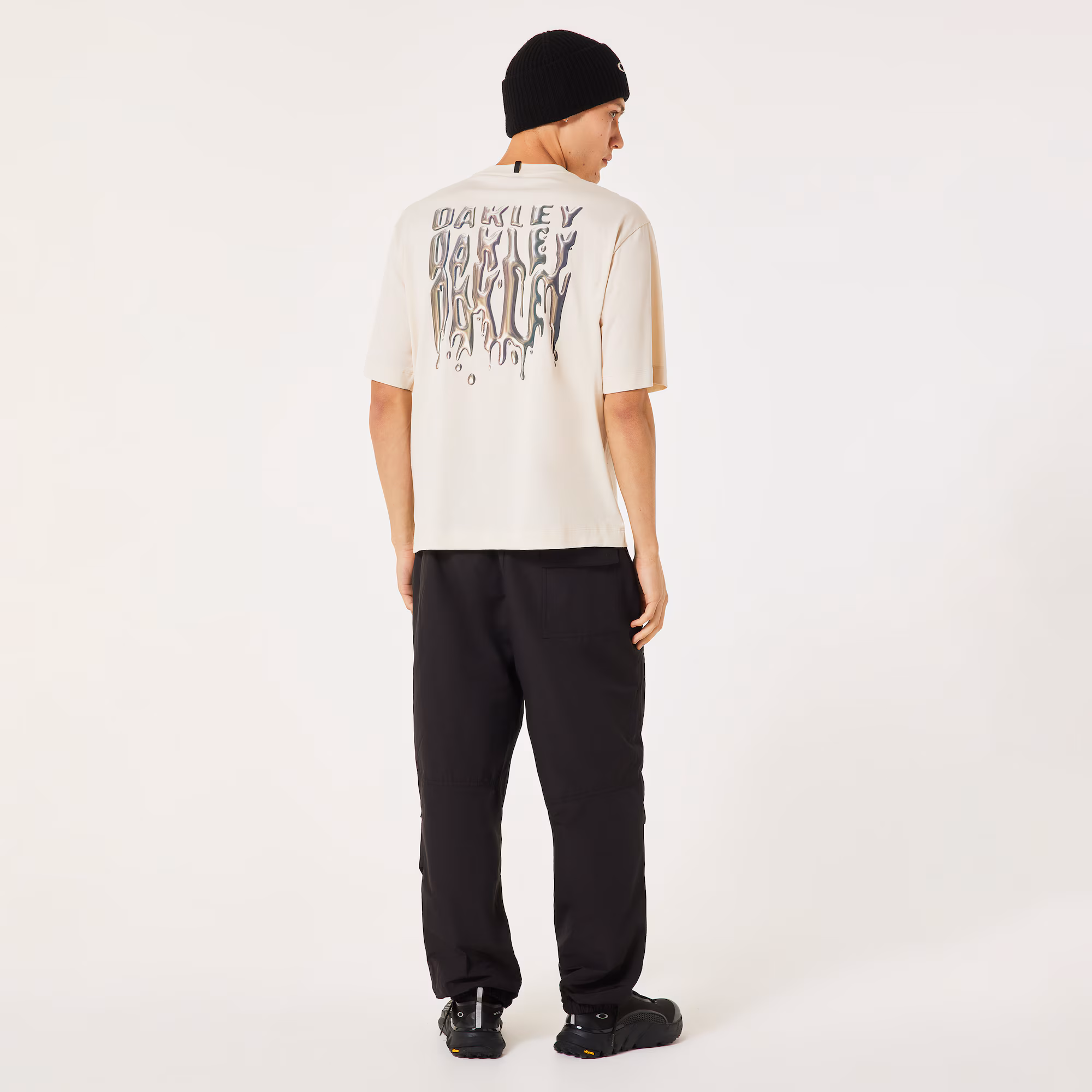 Oakley t-shirt Stacked mist - 3