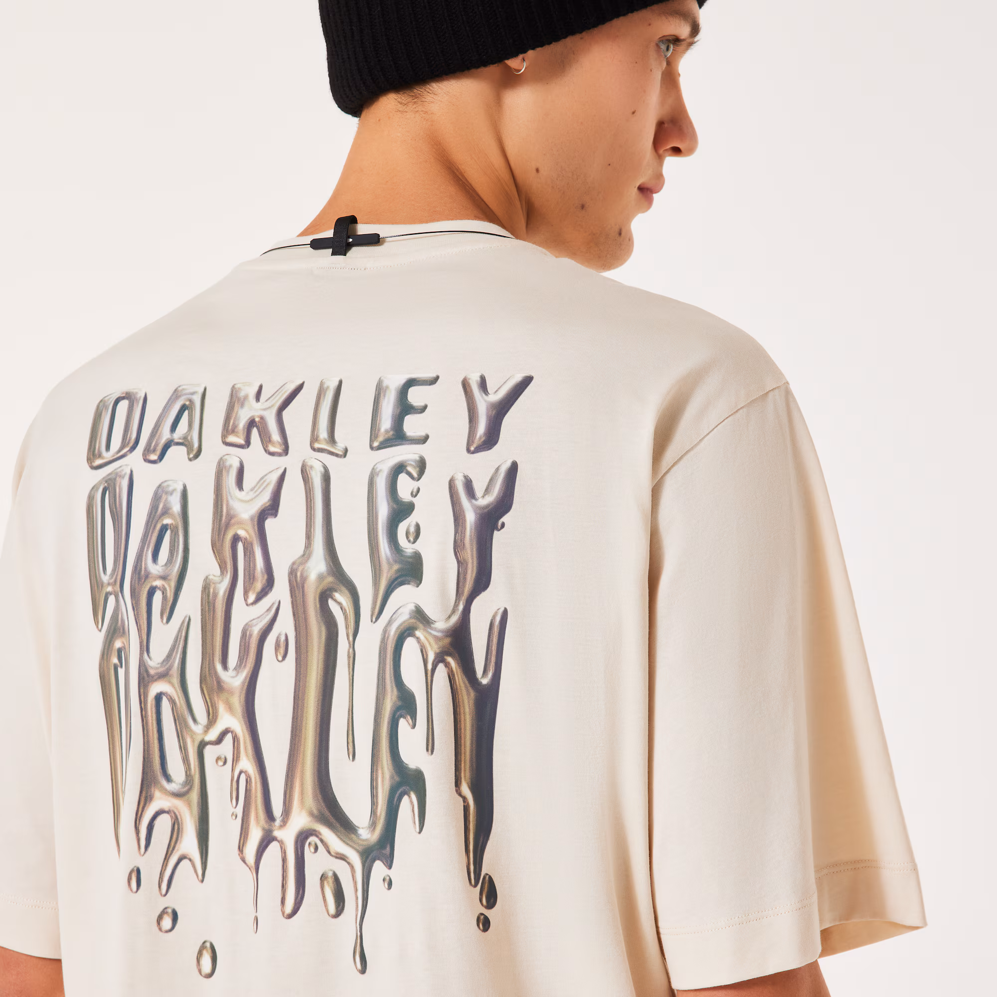 Oakley t-shirt Stacked mist - 5