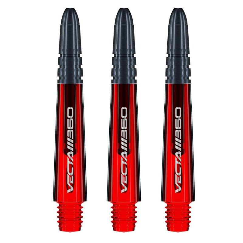 Winmau Vecta Blade360 Red Short 34mm
