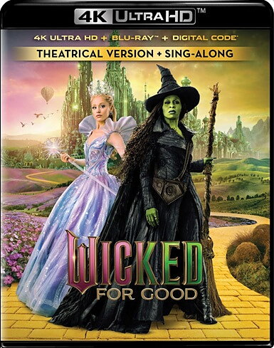 Wicked: For Good (BLU-RAY 4K ULTRA HD + BLU-RAY)