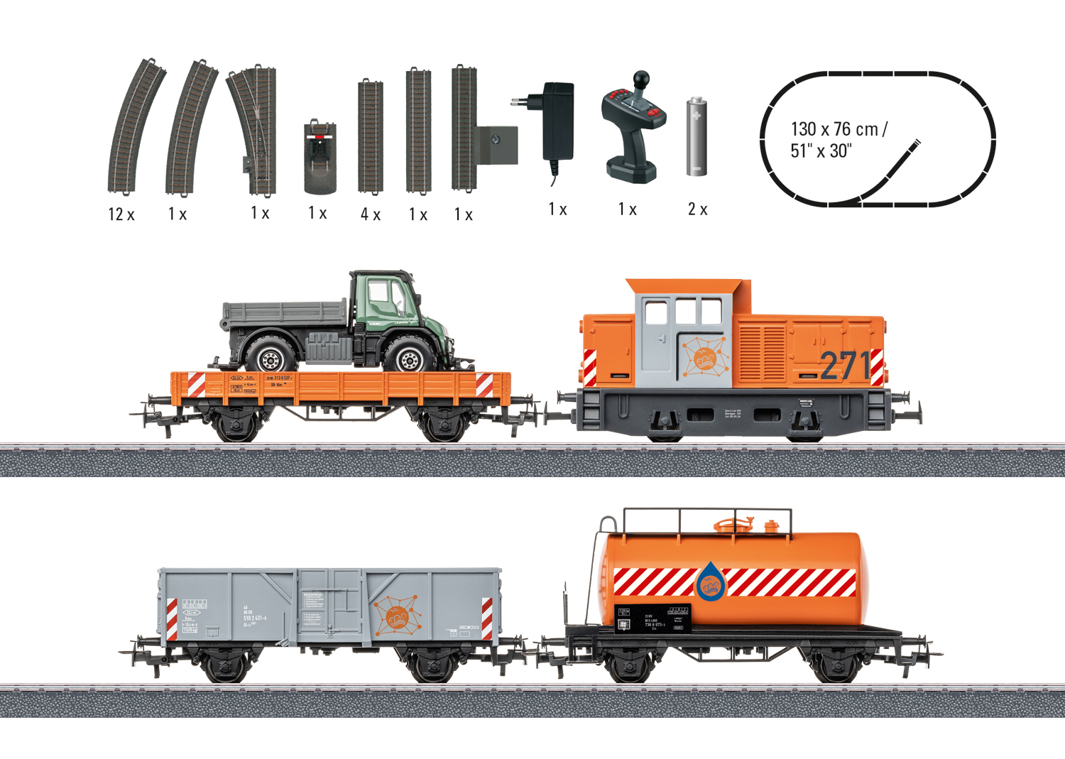 Märklin Start up - Communal Service Starter Set