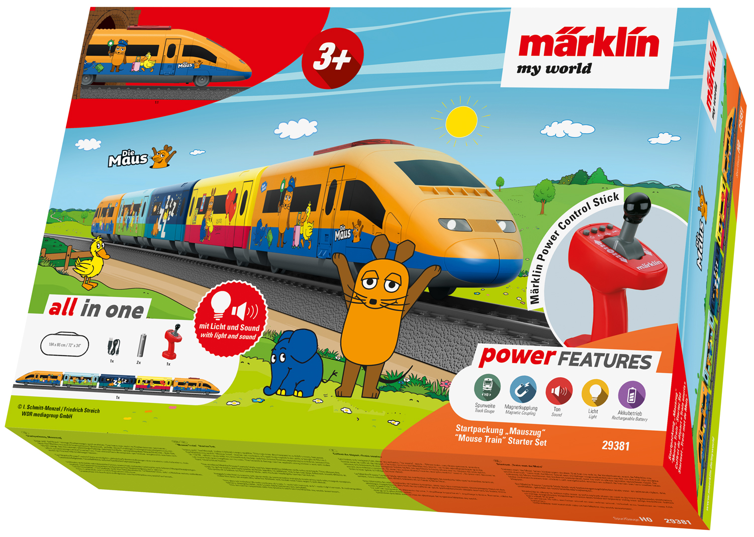 Märklin my world - Mouse Train Starter Set for Children Ages 3 and - 3