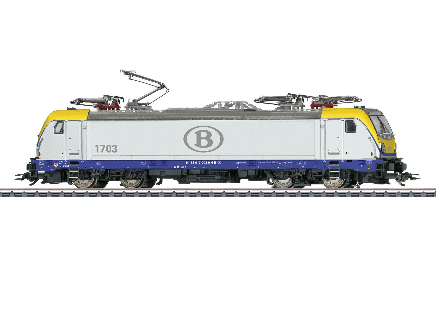 Ellok class 17, SNCB Ep VI