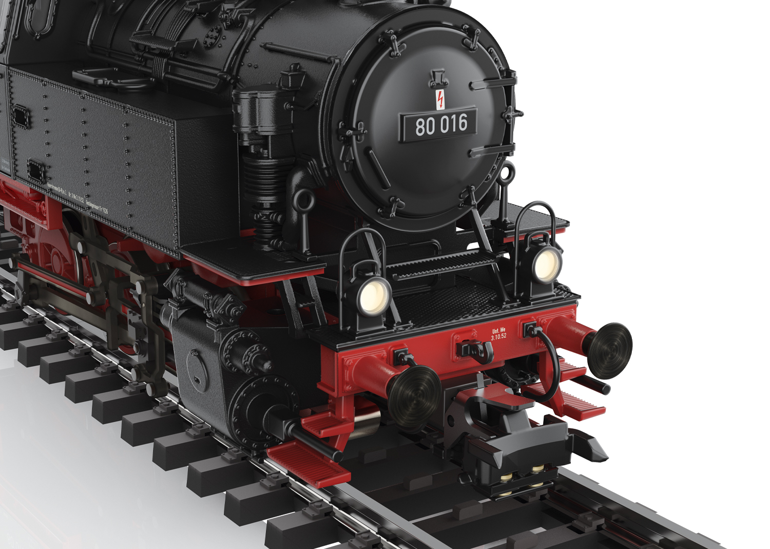 Ånglok BR 80 016, DB - 7