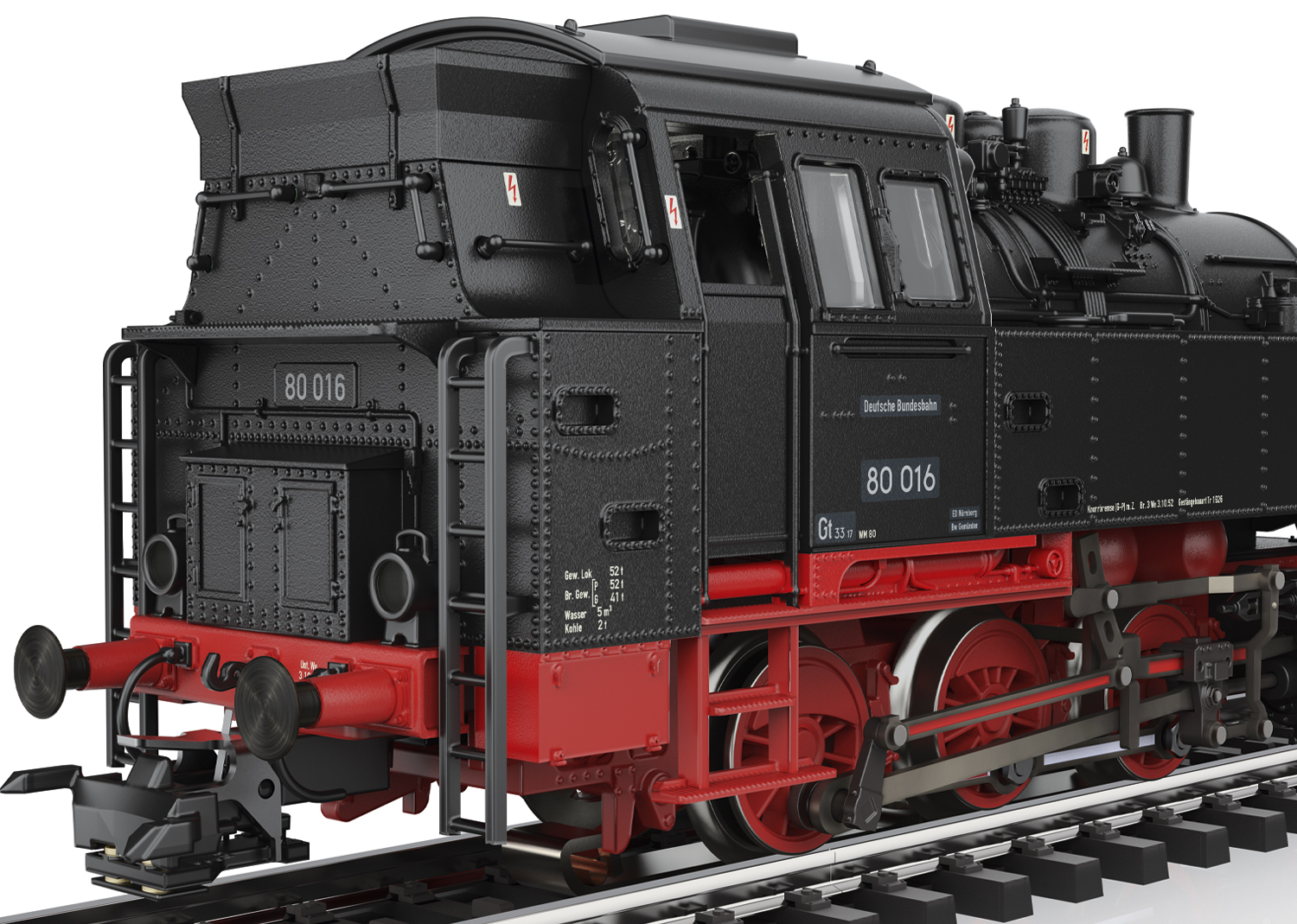 Ånglok BR 80 016, DB - 4