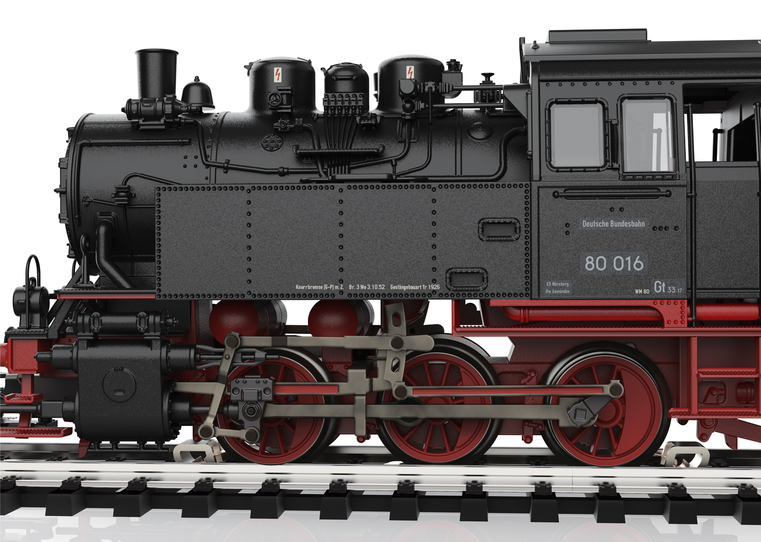 Ånglok BR 80 016, DB - 6