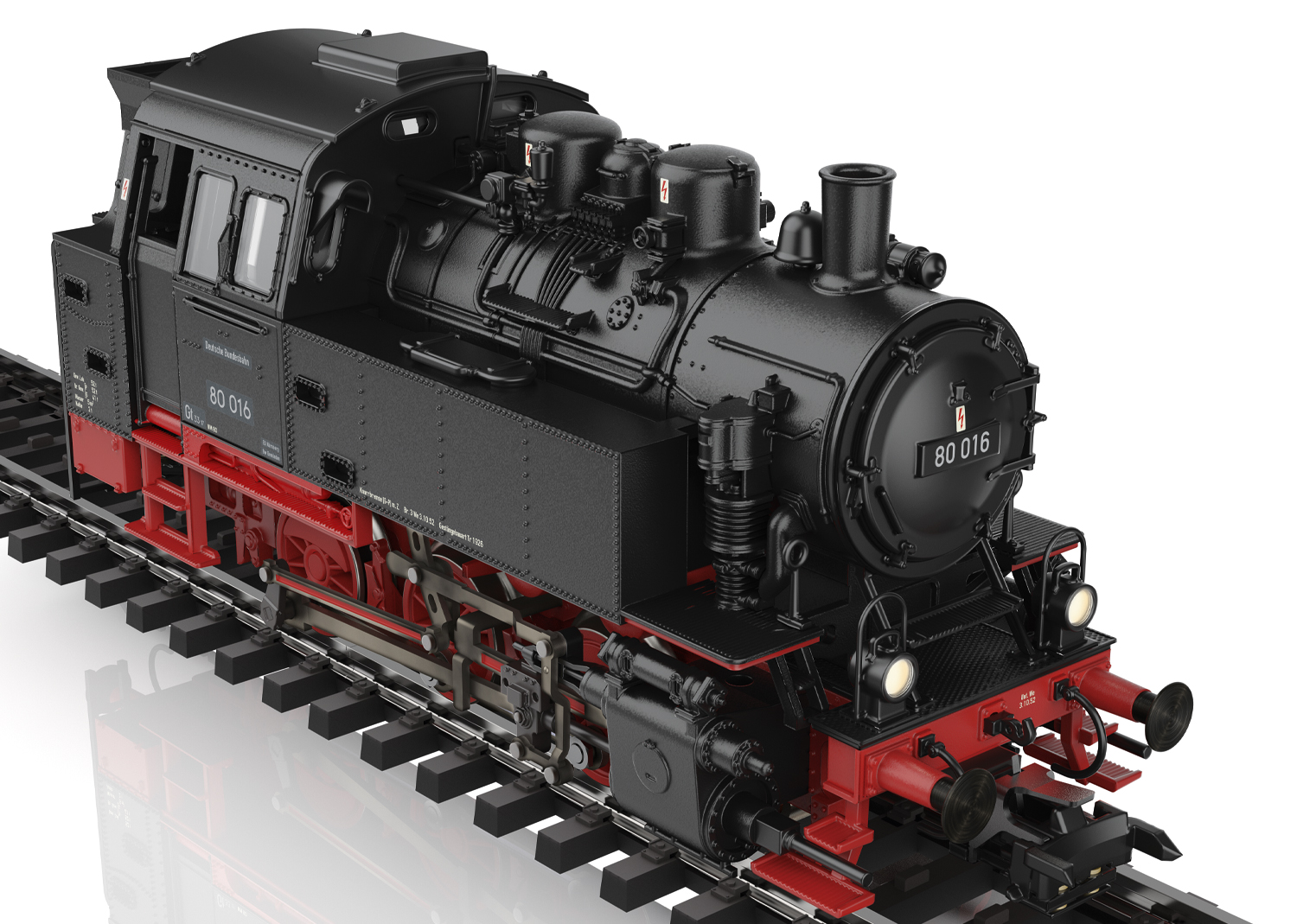 Ånglok BR 80 016, DB - 3