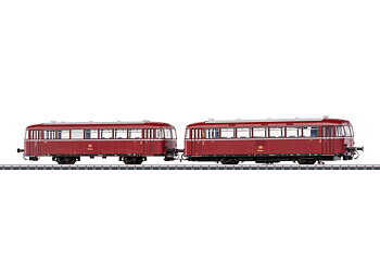 Rälsbuss BR 798 med släp BR 998, DB Ep IV