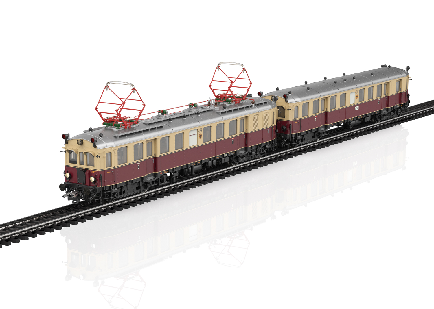 Class elT Rail Car 1126 with class elS control car 2126 - 2