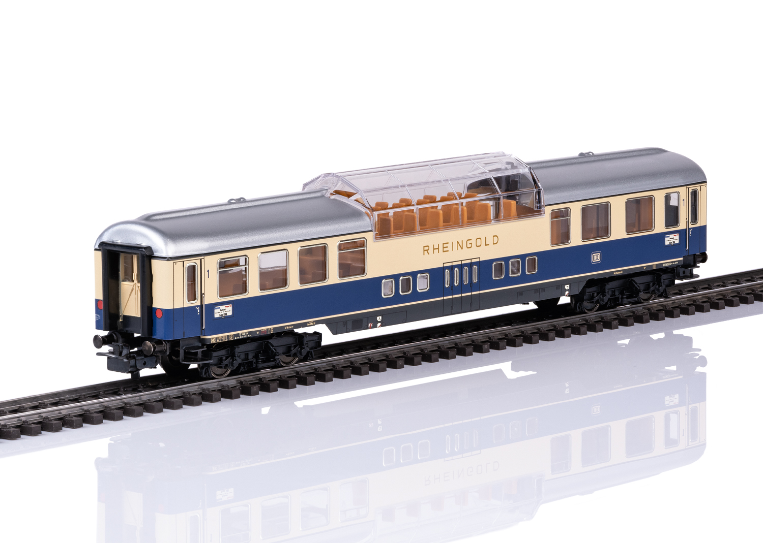 TEE Rheingold Tin-Plate Car Set - 2