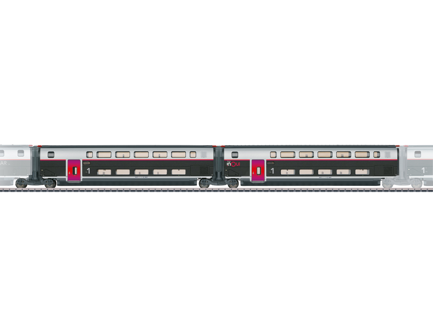 Add-On Car Set 1 for the TGV INOUI