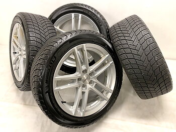 Kompletta Vinterhjul Friktion 4st | 18" DEZENT 5x108 8x18 ET42 63.4 | 245/45 R18 100H XL Michelin X-Ice Snow | V42-2020 | 5.5|5.5|5.5|5.5 mm