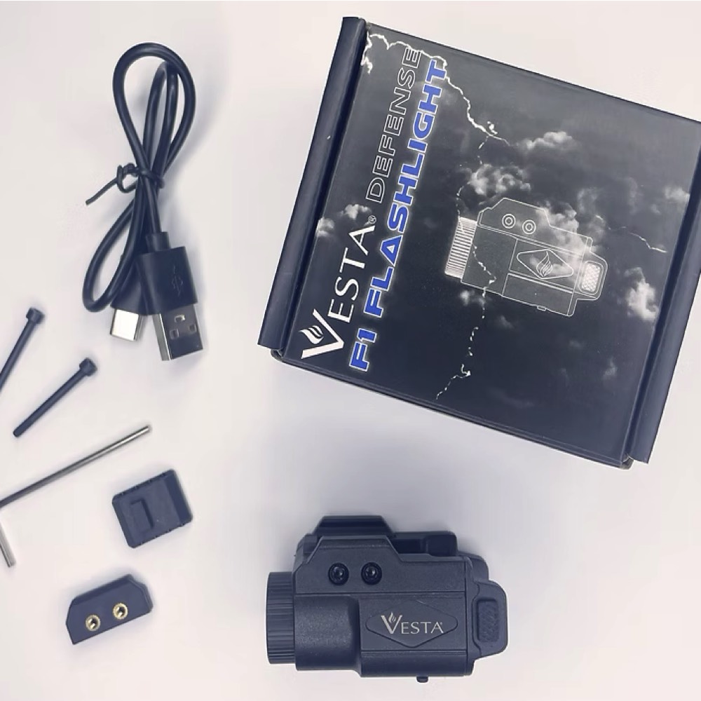 Vesta F1 Flashlight Picatinny (500 Lumen) - 3