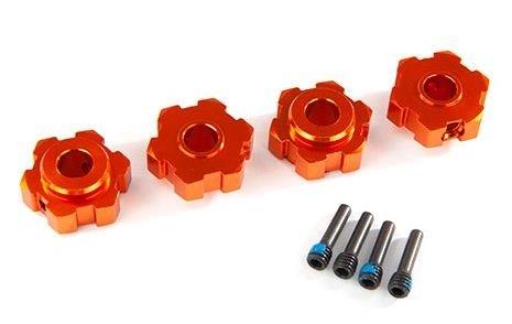 Traxxas Fälgnav Alu Orange (4) Maxx