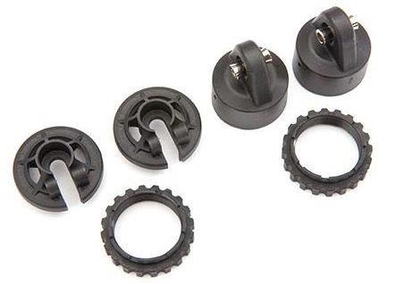 Traxxas Stötdämpar- lock/fjäderhållare/spännare GT-Maxx (2)