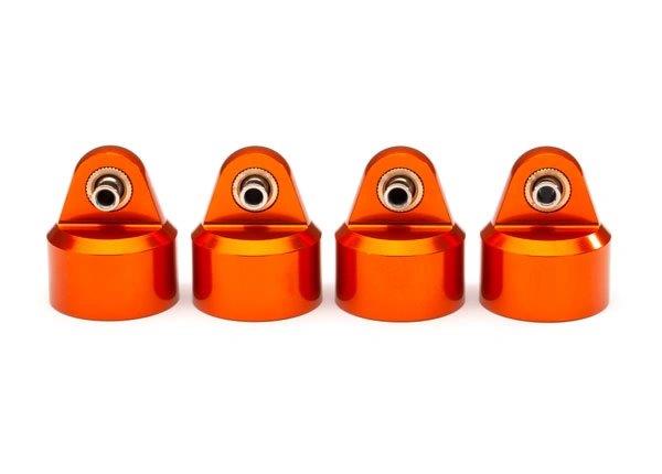 Traxxas Stötdämparlock Alu Orange GT-Maxx (4)