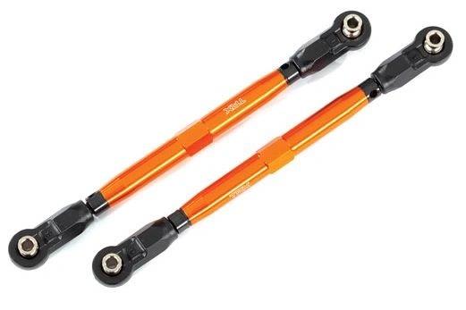 Traxxas Styrstag Alu Orange (2) Maxx WideMaxx