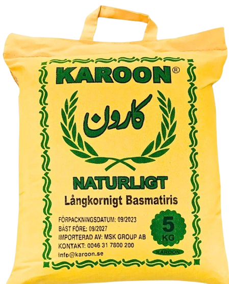 Långkornigt Basmatiris 5 kg