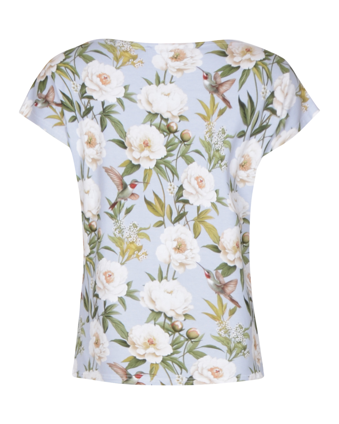 Topp Alta peoni blommig duvblå - 3