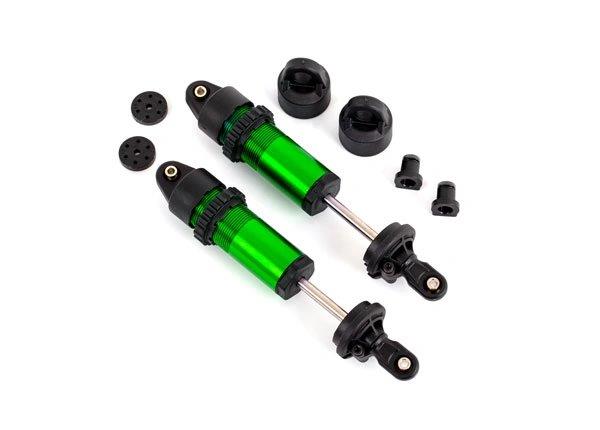 Traxxas Stötdämpare GT-Maxx Grön utan fjädrar (2)