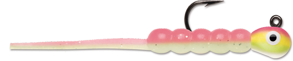 VMC wax Tail micro jig/mormyska för pimpelfiske, 