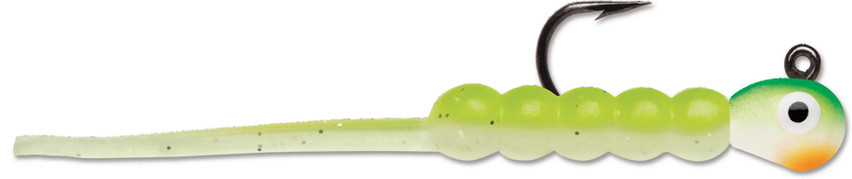 VMC wax Tail micro jig/mormyska för pimpelfiske, 