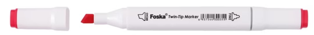 Foska Twin Tip Markers – 24 färger - 5
