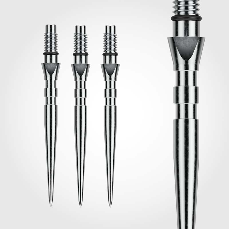 Winmau Switch Point Groove Silver 26mm - 4