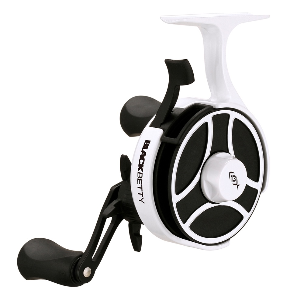 13 Fishing Black Betty Freefall Ghost 2.5, ice fishing reel