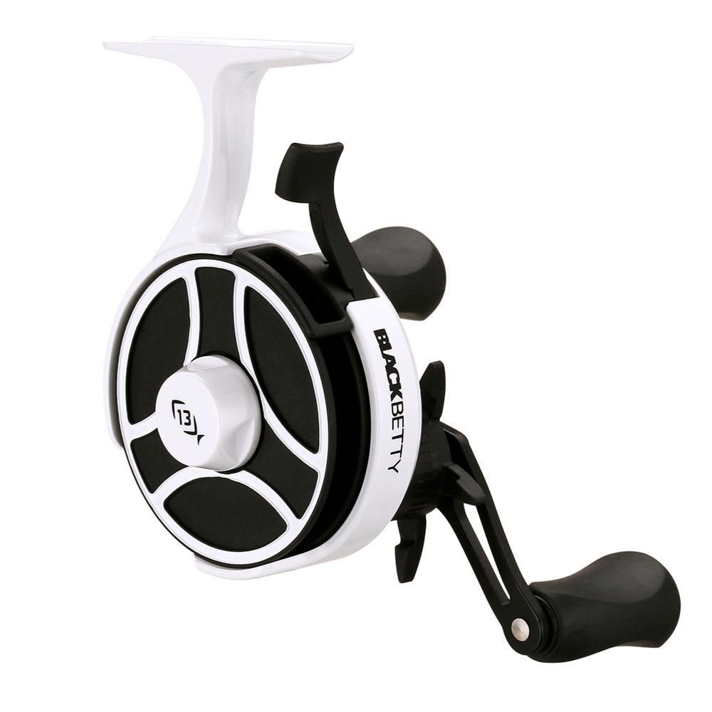 13 Fishing Black Betty Freefall Ghost 2.5, ice fishing reel