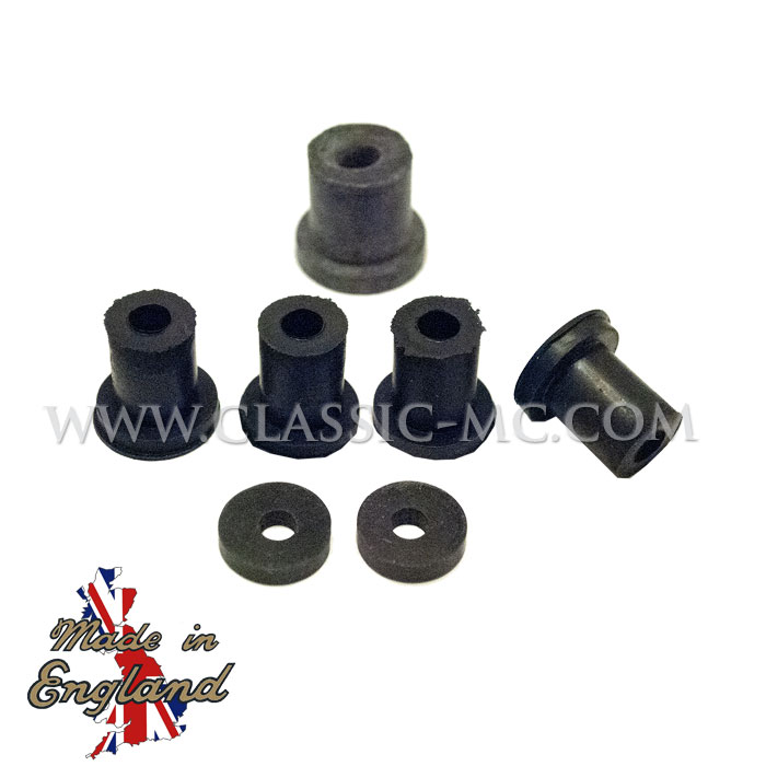 RUBBER MOUNT SET, OILTANK/COVER 1969-70