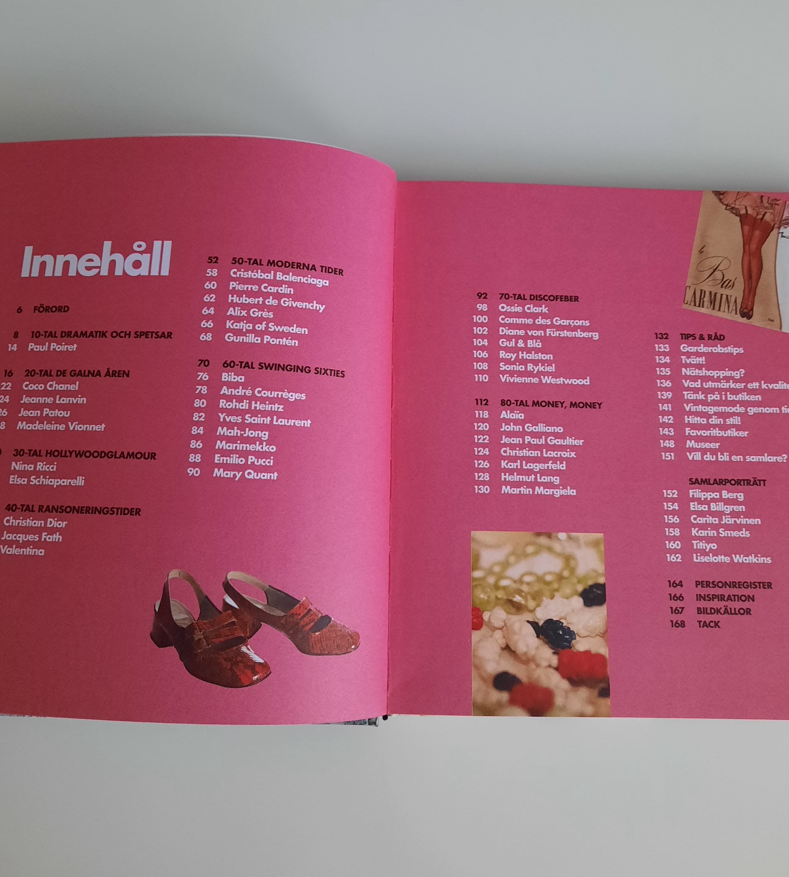Boken VINTAGE en stilguide till vintagemode av Marie Birde, secondhand - 2