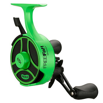  13 Fishing Black Betty Freefall Ghost 2.5, isfiskerulle med freefall. Ger full kontroll vid pimpelfiske efter abborre, regnbåge och röding