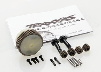 Traxxas Diff med Drev (Yttre Ståldrev) Komplett