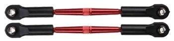 Traxxas Turnbuckles 59mm Komplett Aluminium Röd (2)