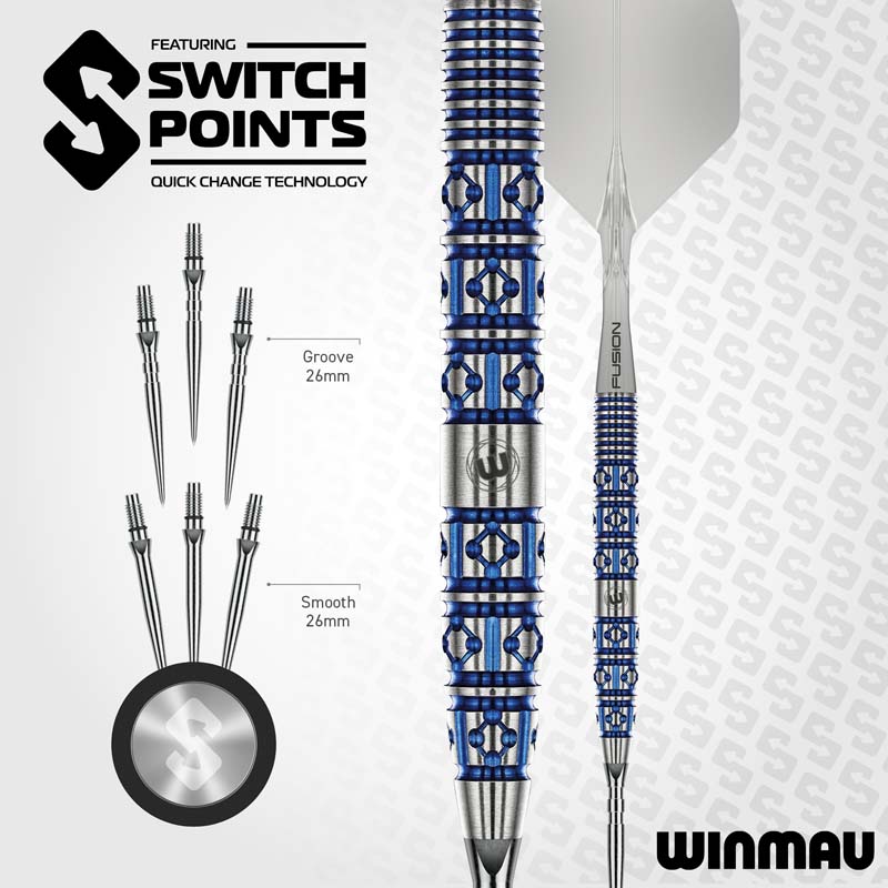 Winmau Lunaris Switch Points Tapered 90% 22g - 8