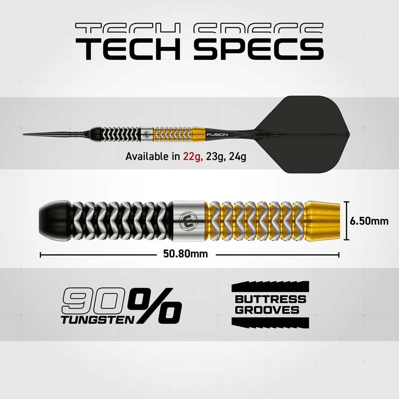 Winmau Exion Switch Points Parallel 90% 22g - 11