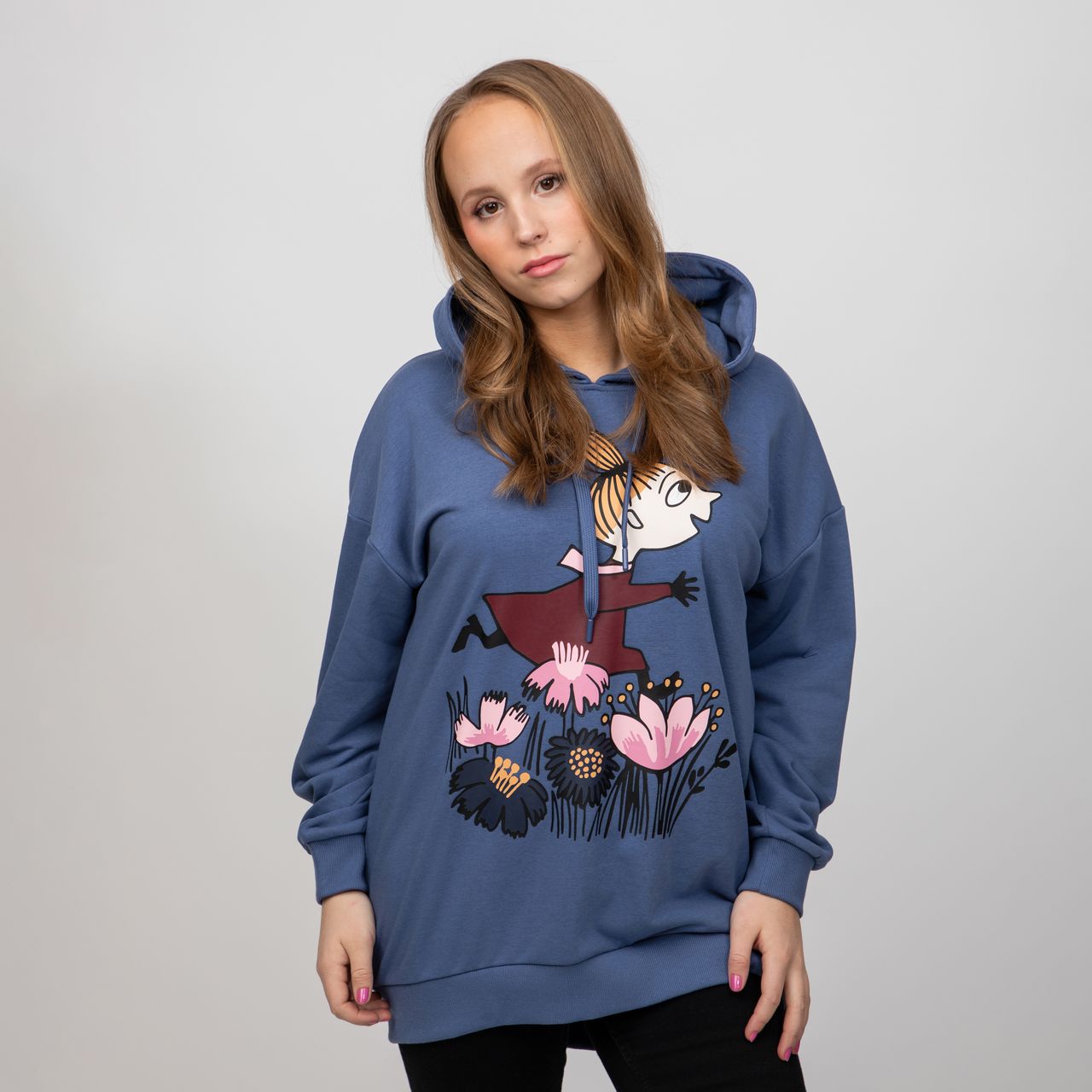 Moomin Women's Hoodie - Little My Blue - 5