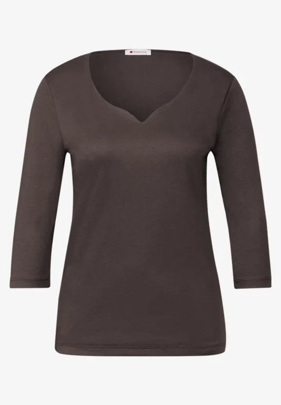 Heart neck Ada T-Shirt Molten Earth